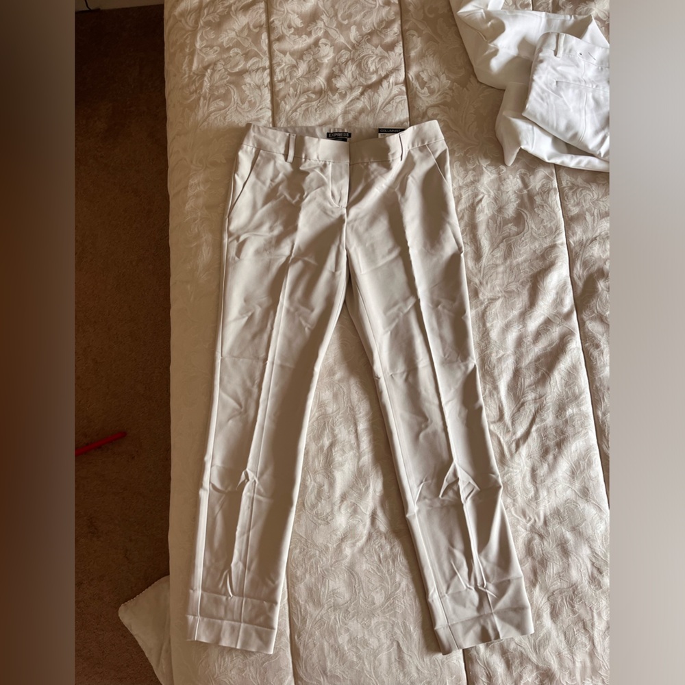 Express brand new ankle row rise pants